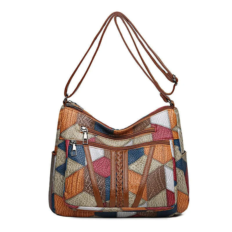 Samira - Elegante Handtasche mit Geometrischem Design