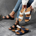 Ortholuxe – Atmungsaktive Orthopädische Slip-In Sandalen für Damen