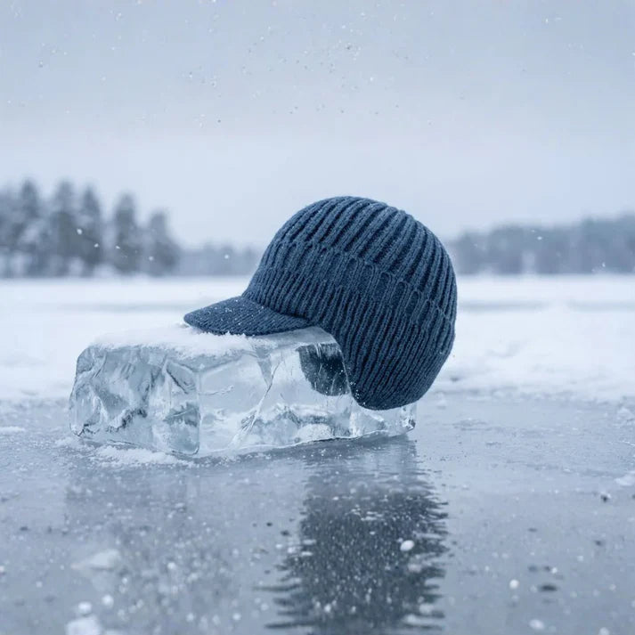 Fjordwarm – Skandinavische Wintermütze mit Ohrenschützern (Unisex, Einheitsgröße)