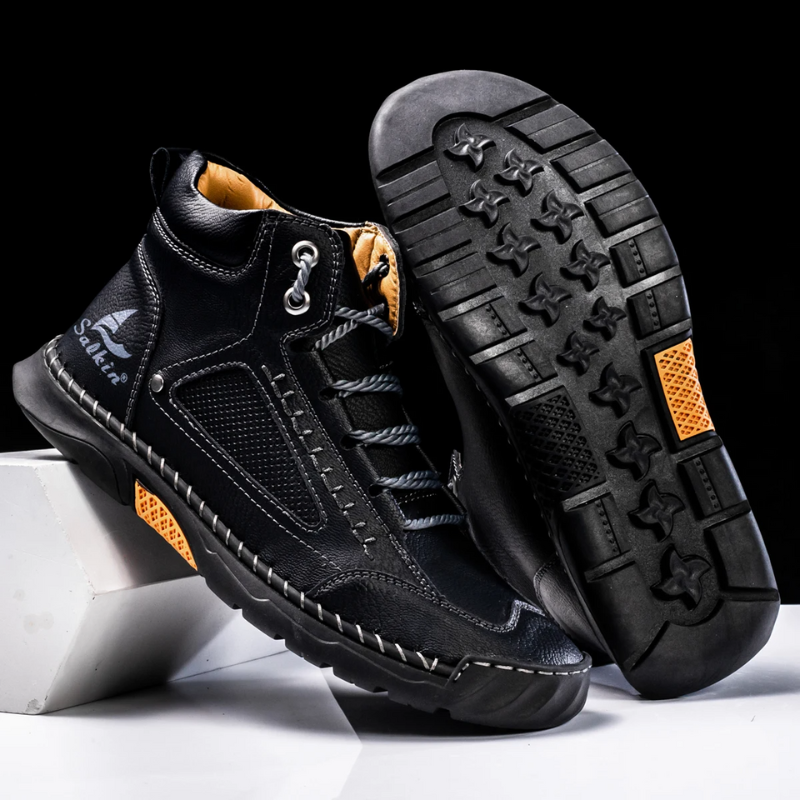 Michael | St. Moritz Leder High Top Schuhe