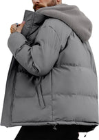 JAMES - Winterjacke aus Baumwollfleece