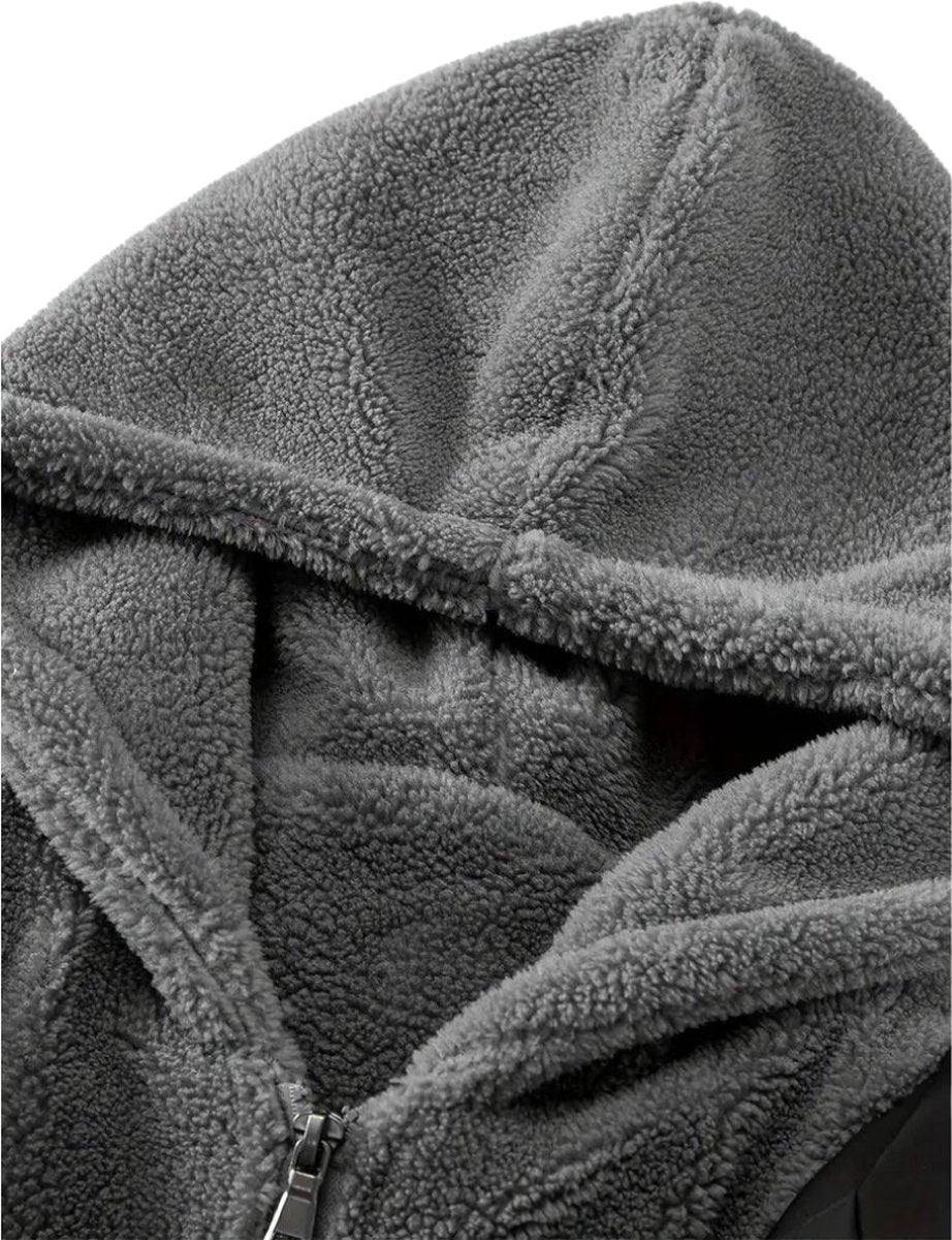 JAMES - Winterjacke aus Baumwollfleece