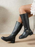 ELSIE - Elegante Damenstiefel mit niedrigem Absatz