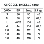 Bedrucktes V-Ausschnitt Langarm-Top