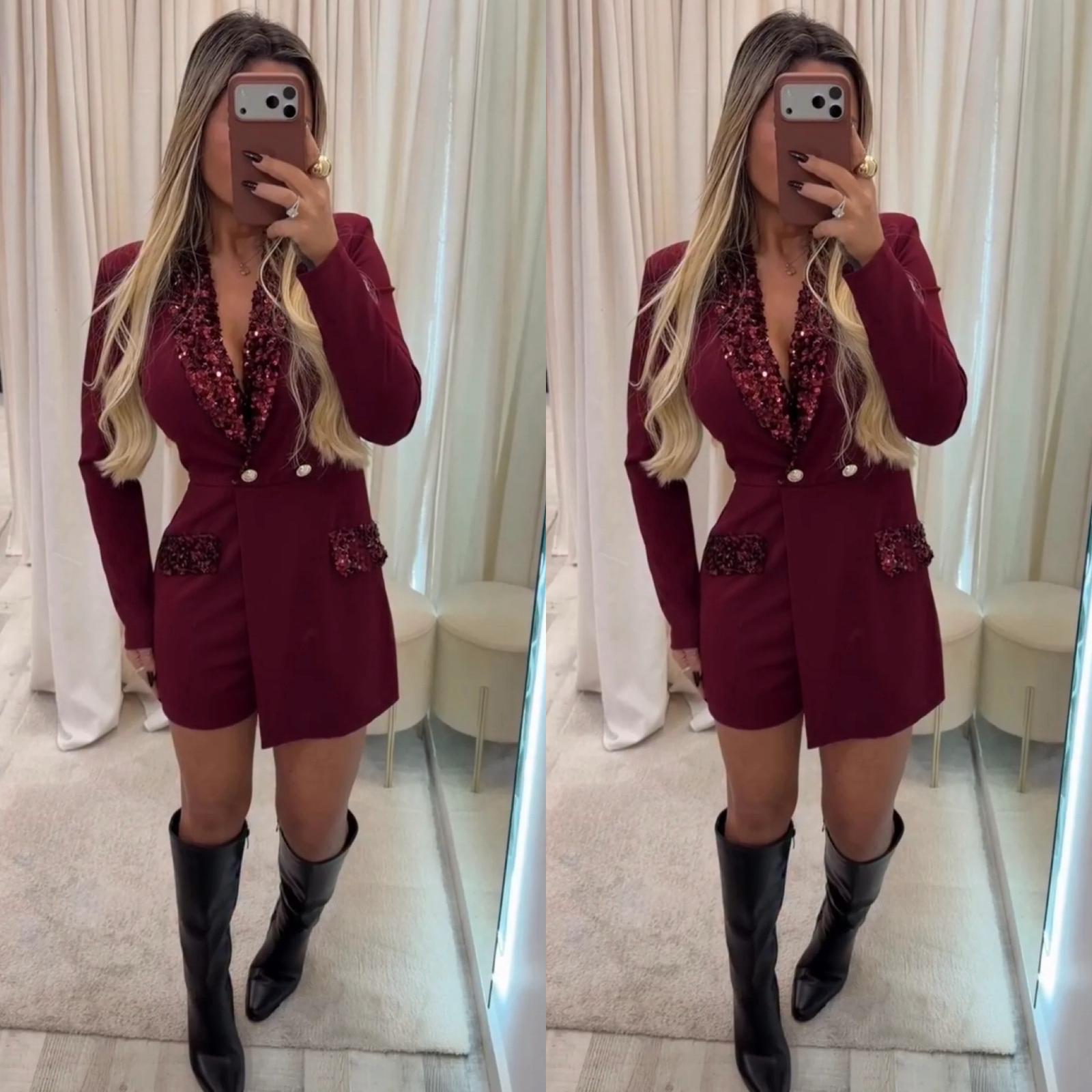 Tuta Andry - Glitzerkleid