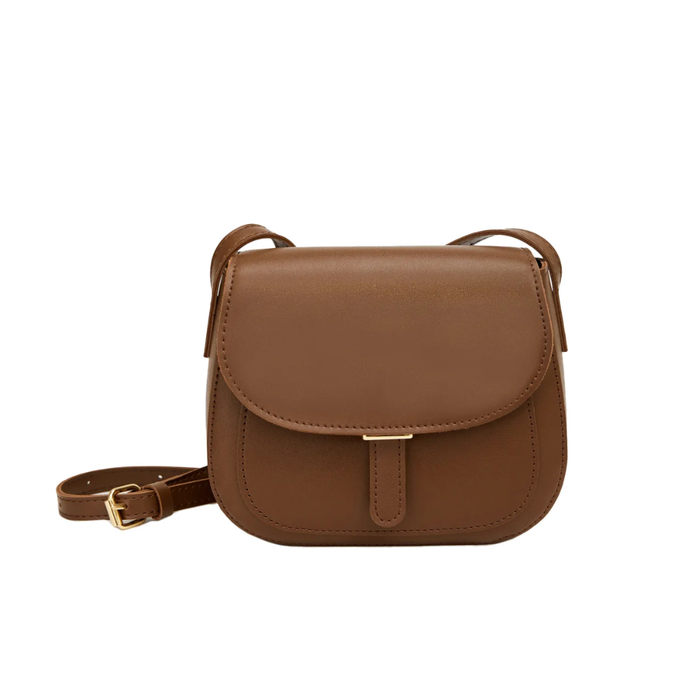 Amelia Retro Saddle Crossbody Tasche