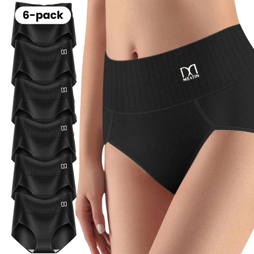 Shaplex – 6er-Pack Bequeme Slips mit Hoher Taille