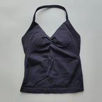 LADY Rückenfreies Gym-Top mit Scrunch-Effekt