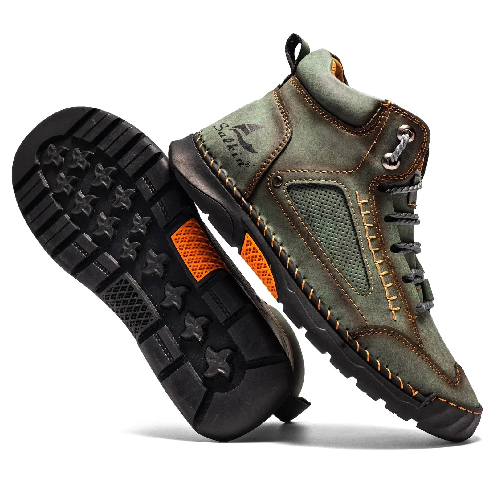 Michael | St. Moritz Leder High Top Schuhe