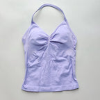 LADY Rückenfreies Gym-Top mit Scrunch-Effekt