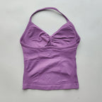 LADY Rückenfreies Gym-Top mit Scrunch-Effekt