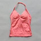 LADY Rückenfreies Gym-Top mit Scrunch-Effekt