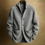 Hugo | Strickjacke aus gerippter Wolle für