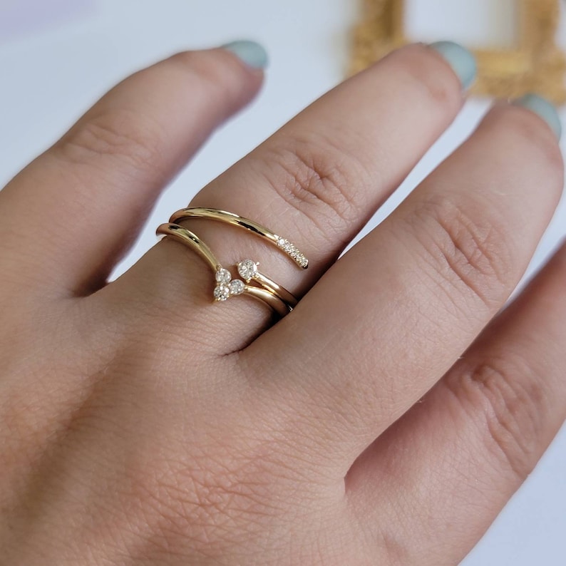 Minimalistischer Funkelnder Ring | Gemeinsam gegen Brustkrebs