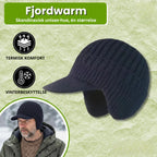 Fjordwarm – Skandinavische Wintermütze mit Ohrenschützern (Unisex, Einheitsgröße)