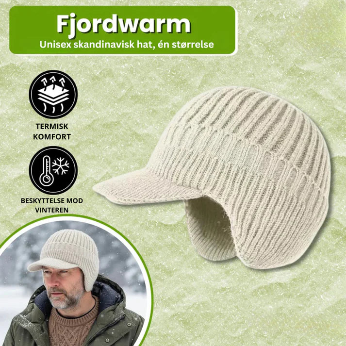 Fjordwarm – Skandinavische Wintermütze mit Ohrenschützern (Unisex, Einheitsgröße)