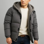 JAMES - Winterjacke aus Baumwollfleece